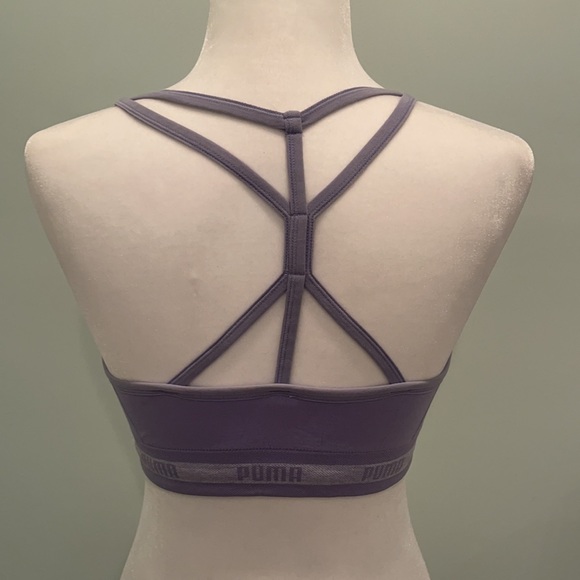 Puma Lilac Purple Woman’s Sports Bra Size Medium - Picture 6 of 10